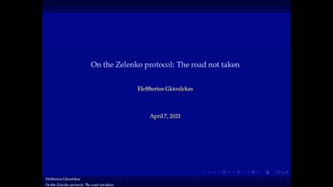 On the Zelenko protocol: The road not taken