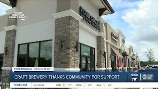 Four Stacks Brewing Company thanks community for support