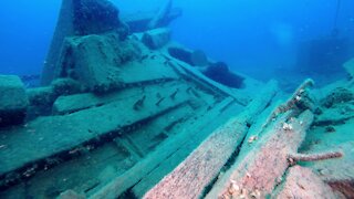 Crystal clear waters of Canada's Great Lakes hold mysterious shipwrecks