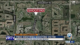 PBSO identifies shooting victim