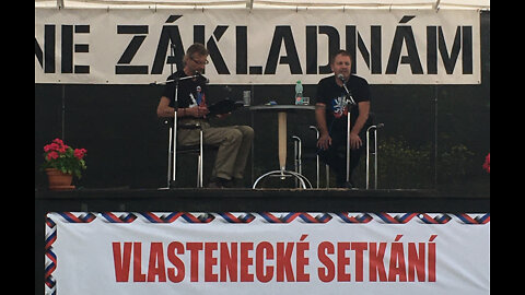 Jakub Olbert na Vlasteneckém setkání, Karlovy Vary 11.6.2022