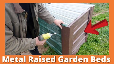 Recycled Raised Garden Beds