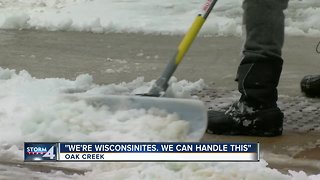 "We're Wisconsinites. We can handle this:" Winter storm drops several inches of snow in southeast Wisconsin