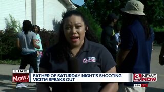 Father of Saturday night's shooting victim speaks out