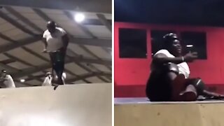 Attempted scooter trick results in hilarious epic fail