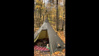 Fall camping