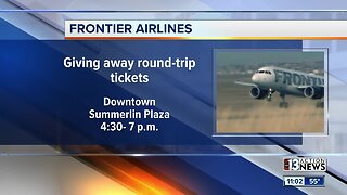 Win FREE tickets from Frontier