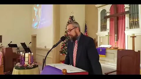 Sermon: 4th Sunday of Advent. Matthew 27:32-54. Pastor Josh Moore. Dec 19, 2021.