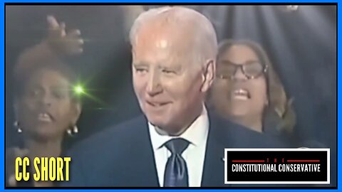 CC Short - Biden Looks Confused At Black Church After Saying He Attends One Every Sunday