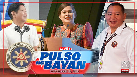 LIVE: Pulso ng Bayan kasama sina Admar Vilando at Jade Calabroso | September 27, 2023