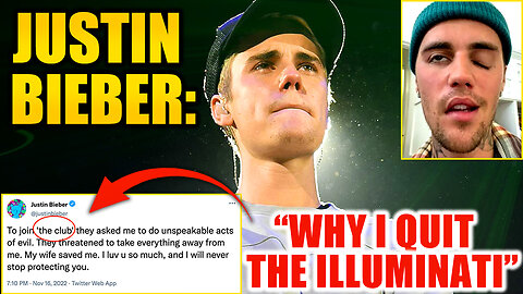 Justin Bieber: Facial Paralysis Is ‘Punishment’ For Exposing Illuminati Pedophilia