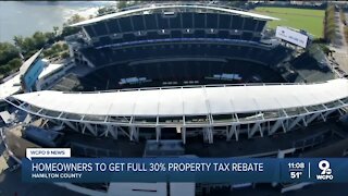 Homeowners to get full 30% property tax rebate