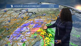 7 Weather Forecast 11pm Update, Saturday, January 15