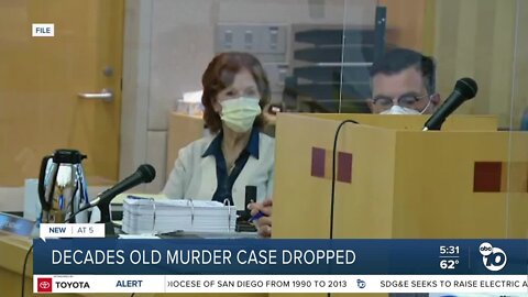Decades old murder case dropped