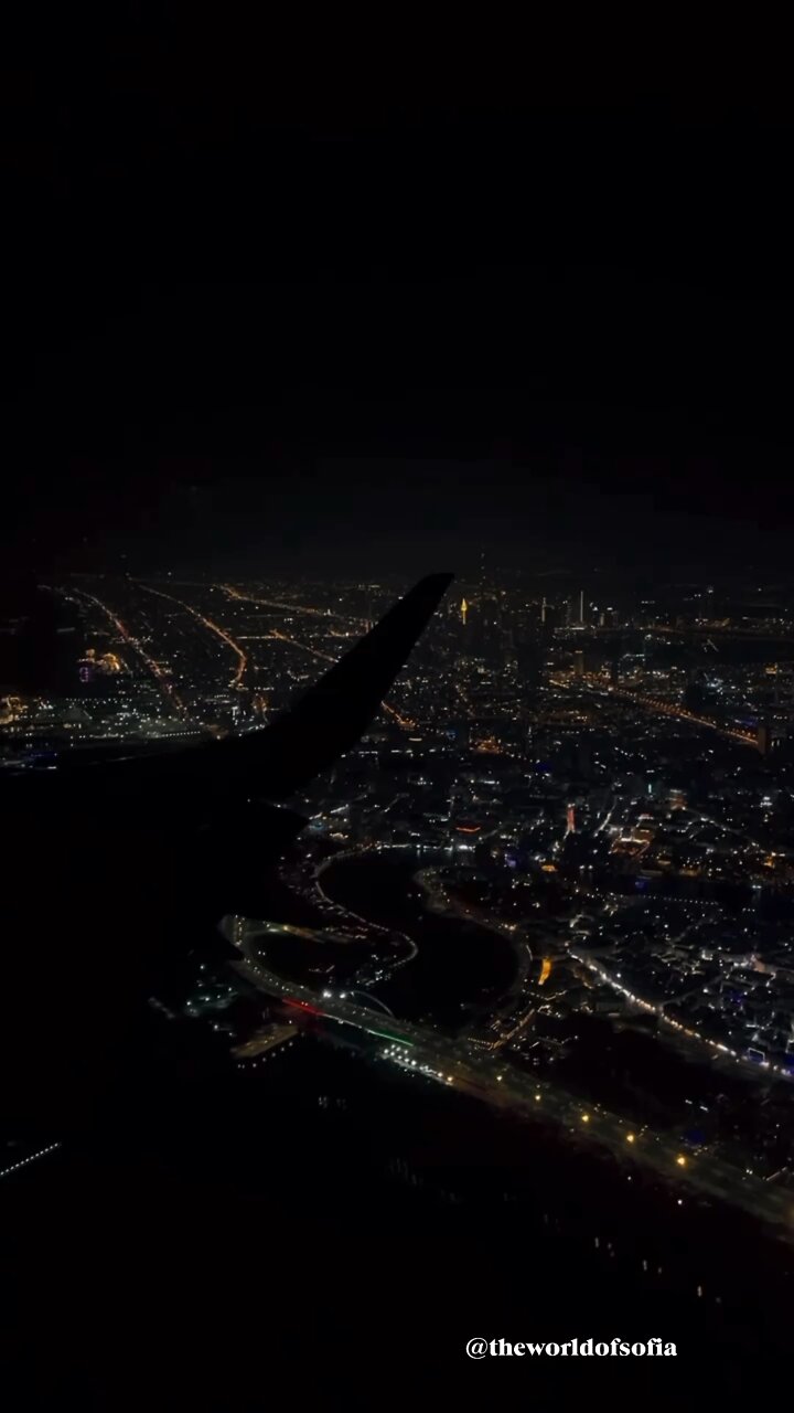 Pilot life, city lights.