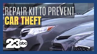 Repair kit available for cars at risk of theft due to viral social media challenge