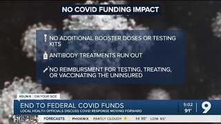 Federal COVID Funding ends, local health officials discuss consequences