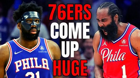 James Harden Comes Up HUGE For 76ers! | Philadelphia And Joel Embiid Even Series With Heat