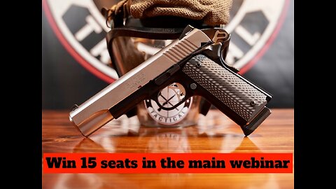 RUGER SR1911 .45 ACP 5″ 8RD, STAINLESS STEEL / BLACK MINI #1 For 15 Seats In The Main Webinar