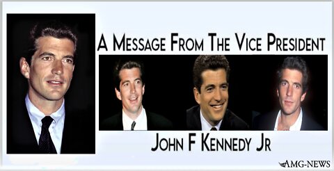 Collection Of Mind Blowing New Messages From Our Real 19th Vice President John F Kennedy Jr.