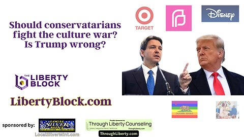 Should conservatarians fight the culture war? Is Trump wrong?