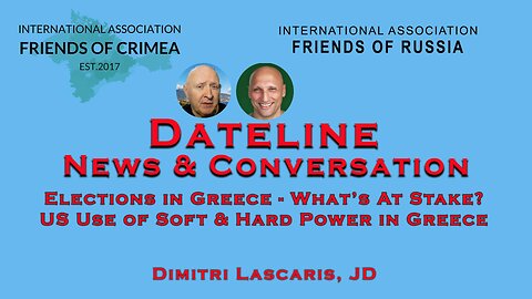 Dimitri Lascaris - Elections in Greece - US Soft Power Meddling