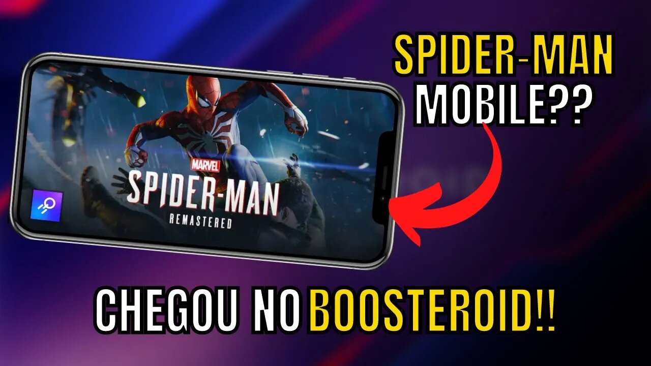 SPIDER-MAN MILES MORALES MOBILE?? CHEGOU no ANDROID, IOS e PC FRACO com  BOOSTEROID CLOUD GAMING