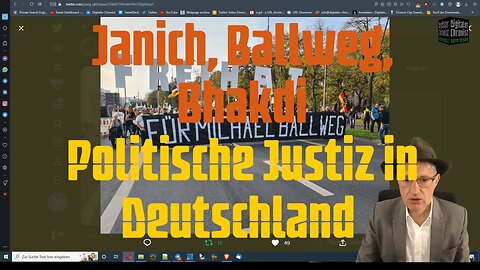Janich, Ballweg, Bhakdi - Politische Justiz in Deutschland