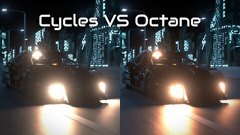 Blender Cycles vs Octane | No Commentary Part 1 or 2