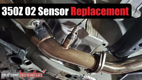 Nissan 350Z / Infiniti G35 rear O2 Sensor Replacement | AnthonyJ350