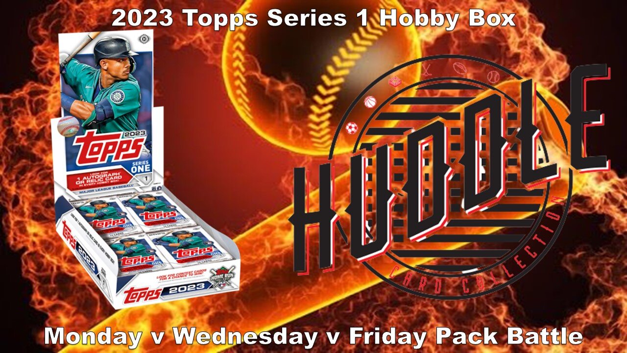 2023 Topps Series 1 Hobby Box Pack Battle Friday's Packs. Pulled a 'ed