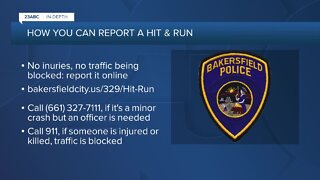 23ABC In-Depth: What do you do if you are involved in a hit and run accident?