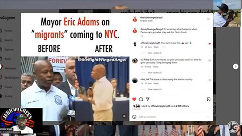 Mayor Eric Adams On Migrants Coming To New York City (Jericho Green clip)