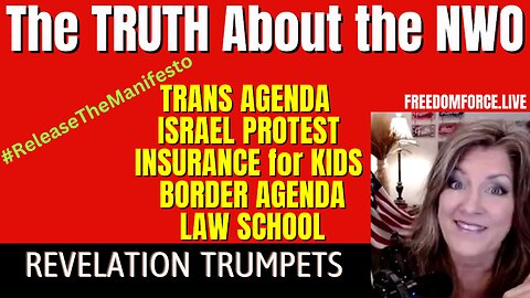 Truth about NWO - Trans, Border, Insurance, Israel - Trumpets 3-29-23