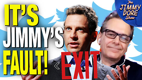 Jimmy Dore Makes Sam Harris Rage Quit Twitter