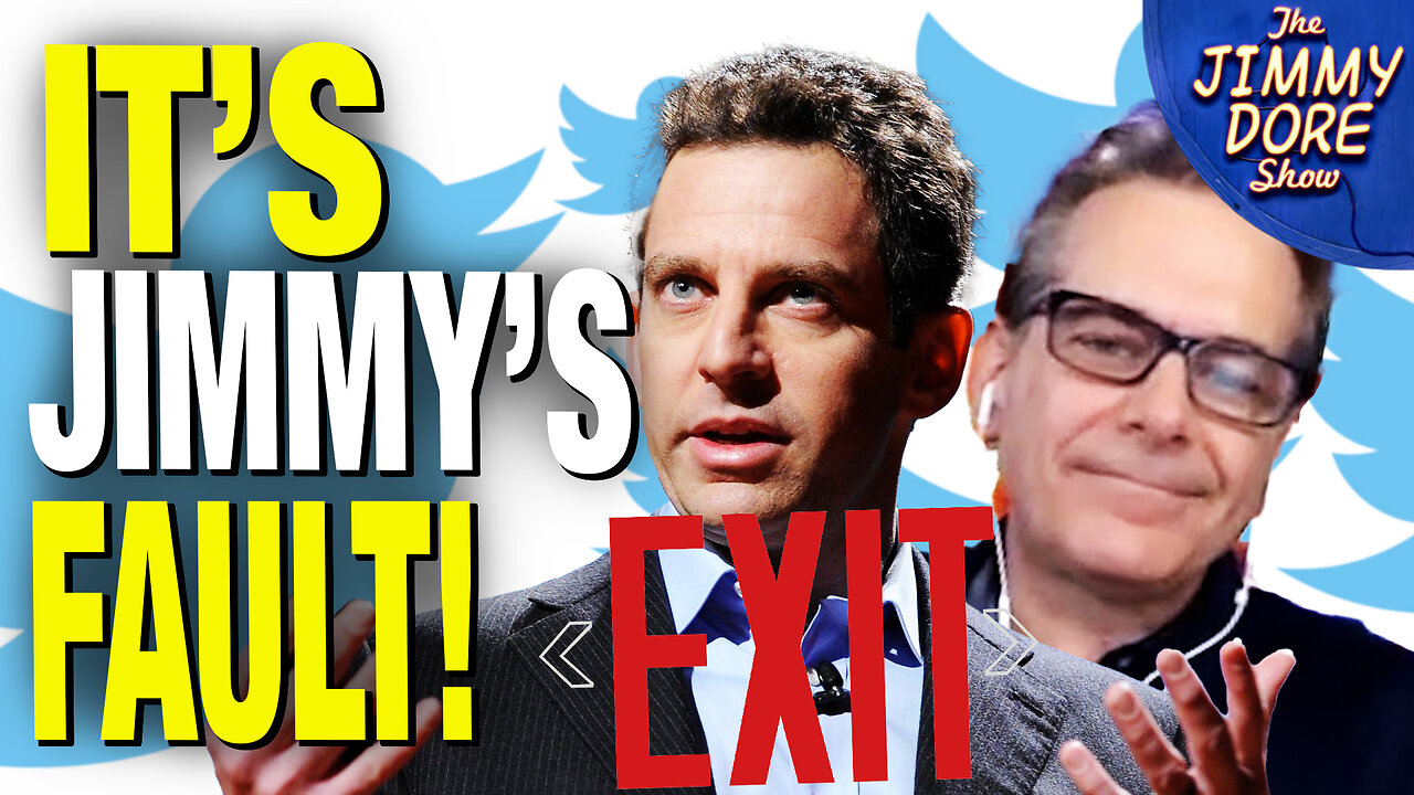 Jimmy Dore Makes Sam Harris Rage Quit Twitter 8042