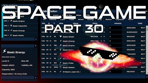 Space Game Part 30 - Materials / Item Icons / Trade Filters
