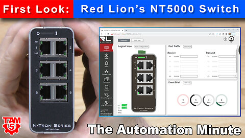 Frist Look: Red Lion NT5000 Gigabit Ethernet Switch