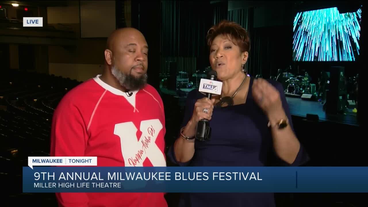 9th annual Milwaukee Blues Festival underway at Miller High Life Theatre