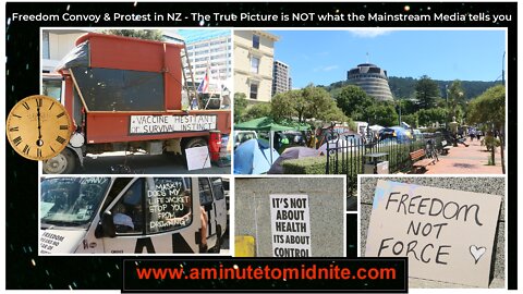 Freedom Convoy & Protest in NZ - The True Picture is not what the mainstream media tells you!