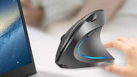 Vertical Wireless Right/Left Hand Computer Gaming Mouse