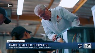 Valley trade schools rolling out big incentives to attract and retain instructors