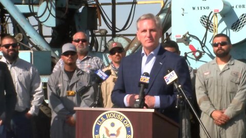 FULL PRESS CONFERENCE: Congressman Kevin McCarthy calls for increasing oil production in California