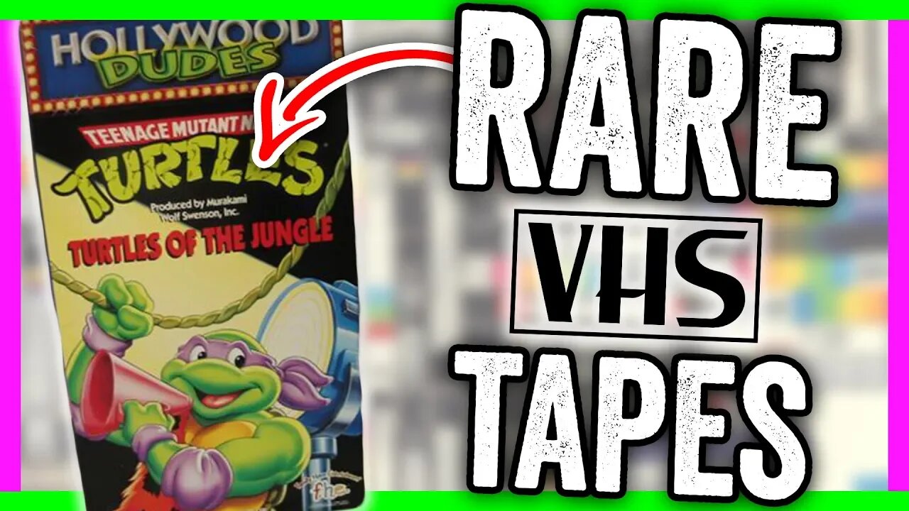 RARE VHS TAPES WORTH MONEY VALUABLE MOVIES ON VHS!!