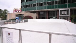 Skating rink reopens in downtown Lansing