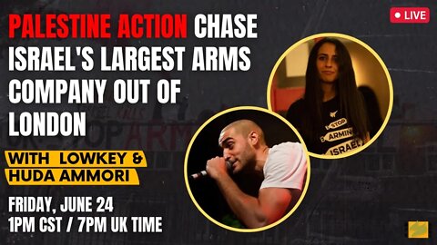 LIVE: Palestine Action Chase Israel's Largest Arms Company out of London