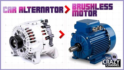 How Convert Car Alternator To Brushless Motor