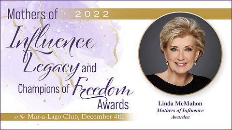 Moms for America - Honoring 2022 Mothers of Influence Awards – Linda McMahon