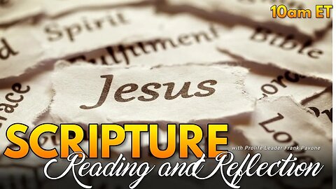 Today's Scripture Reading and Reflection - June 2, 2023