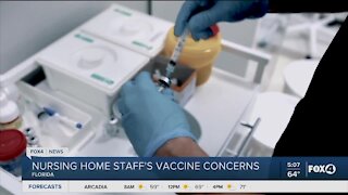 Nursing home staff express concern over vaccine